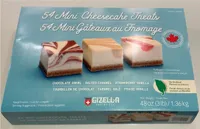 54 mini cheesecake treats