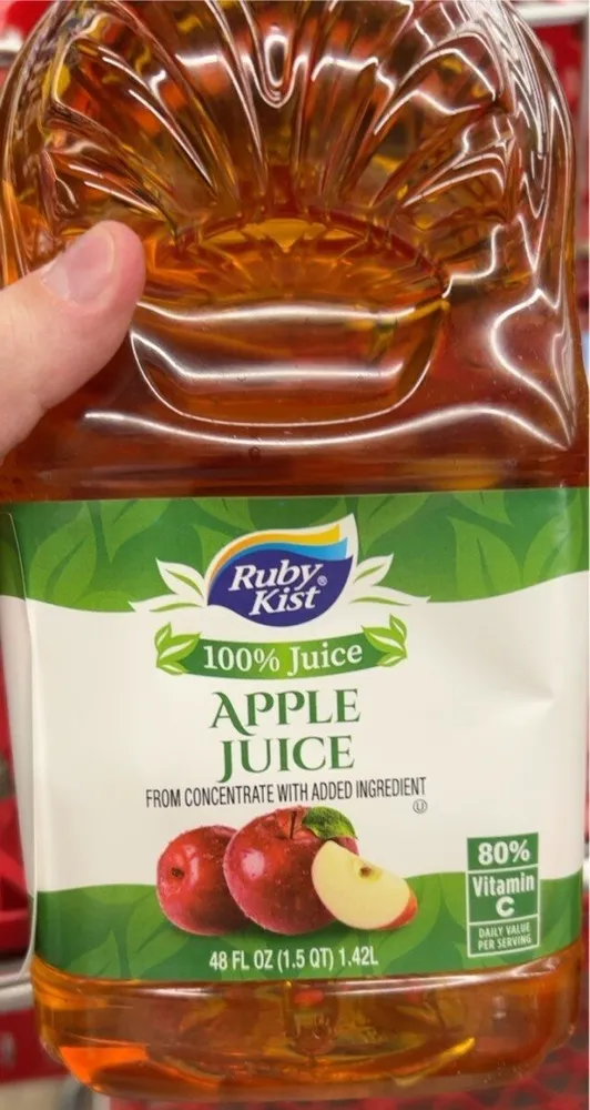 100% Juice Apple Juice