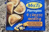 Pierogies 4 cheese medley