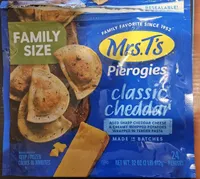 Pierogies classic cheddar
