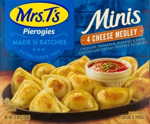 mini Pierogies 4 cheese medley