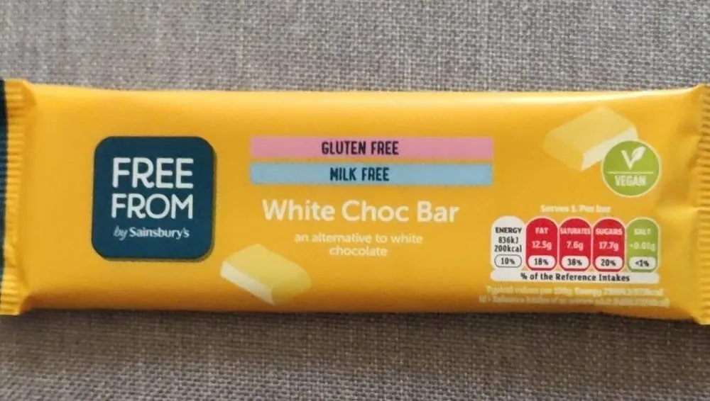White Choc Bar