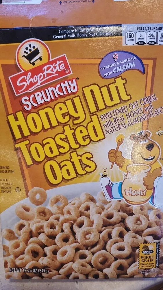 Scrunchy Honey Nut Toasted Oats