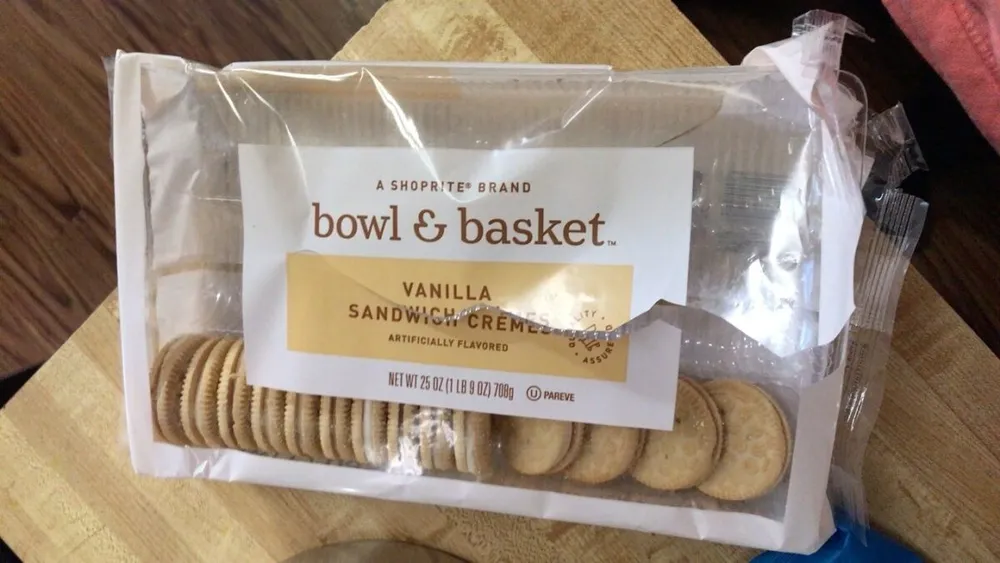 Vanilla Sandwich Cookies Crème Filled