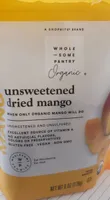Unsweetened dried mango
