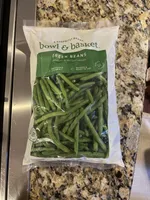 Bowl and Basket Green Beans