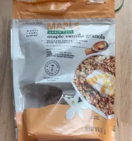 maple vanilla granola