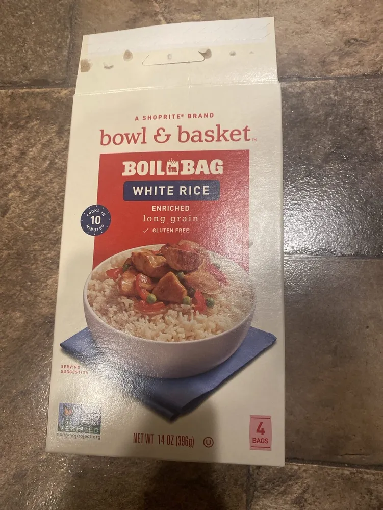 White Rice Boil In Bag