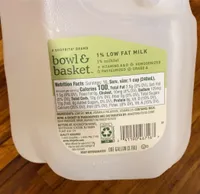 1% low fat Milk