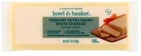 VERMONT EXTRA SHARP WHITE CHEDDAR natural cheese