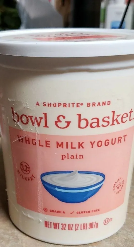 WHOLE MILK YOGURT plain