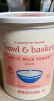WHOLE MILK YOGURT plain