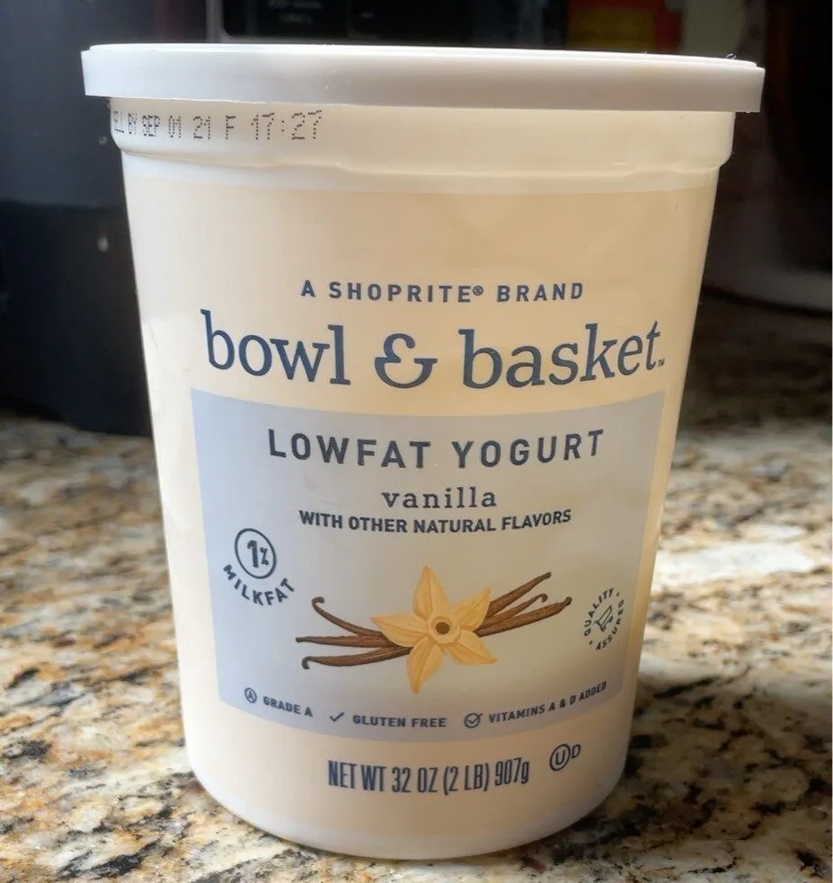 LOWFAT YOGURT vanilla