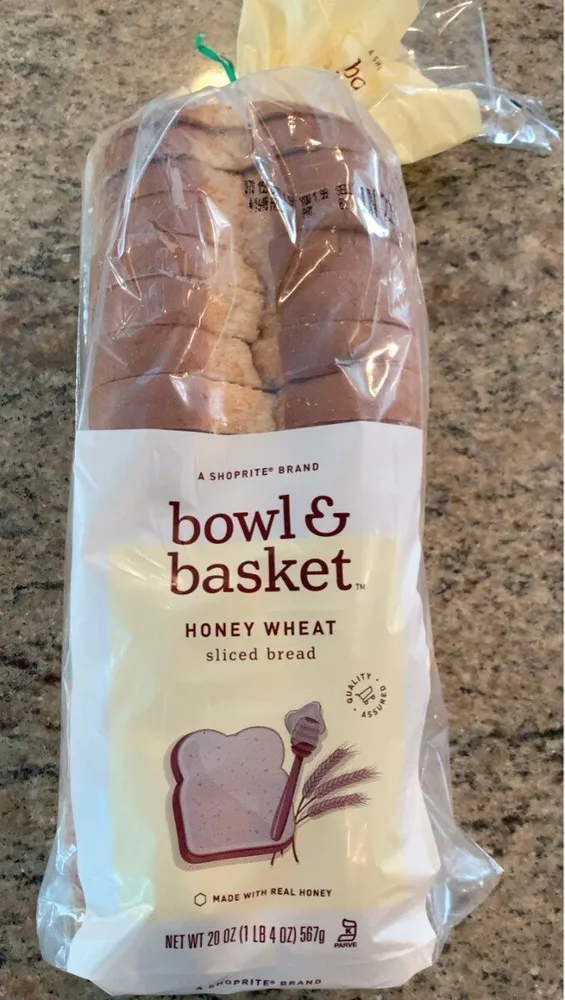 Honey Wheat Sliced Bread
