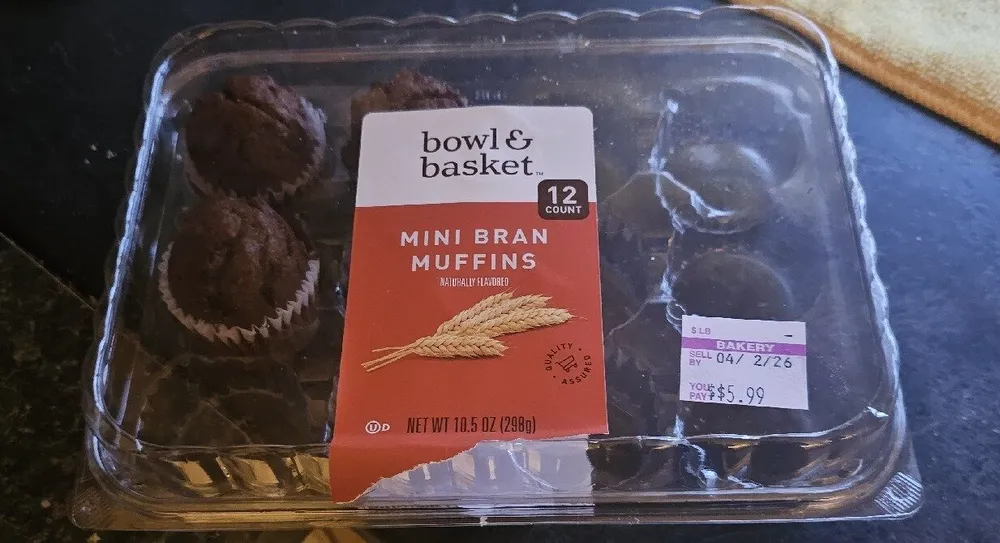 Mini Bran Muffins