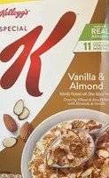 Vanilla & Almond Crunchy Wheat & Rice Flakes with Almonds & Vanilla