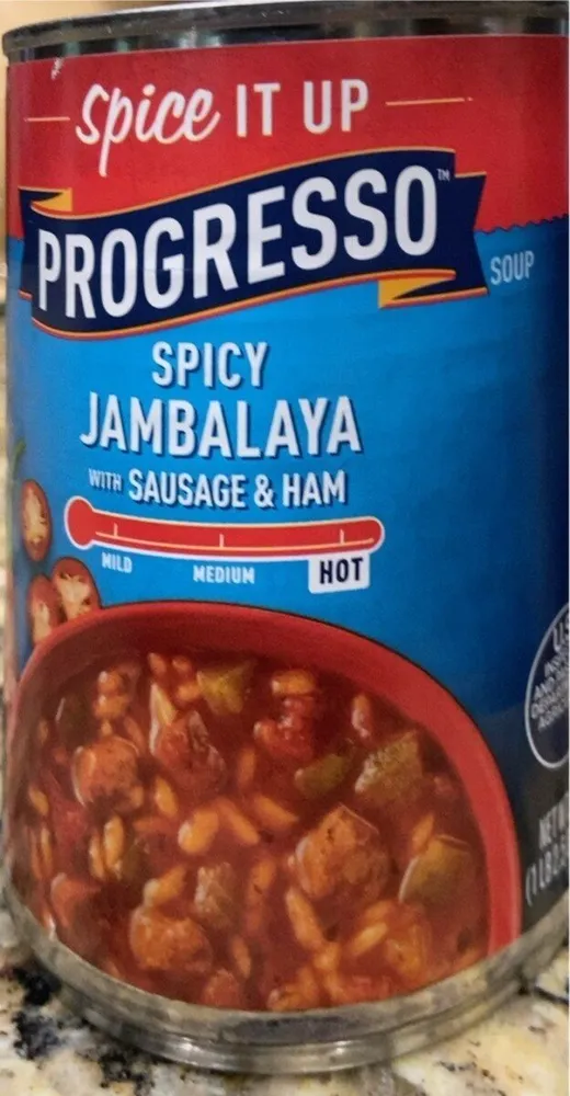 Spicy Jambalaya stew with Sausage and Ham