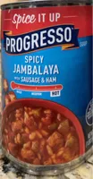 Spicy Jambalaya stew with Sausage and Ham