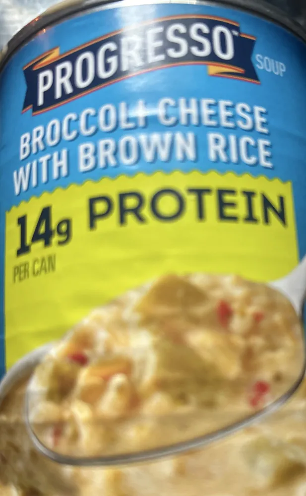 BROCCOLI CHEESE WITH BROWN RICE