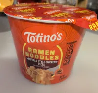 Buffalo Style Chicken Pizza Ramen Noodles