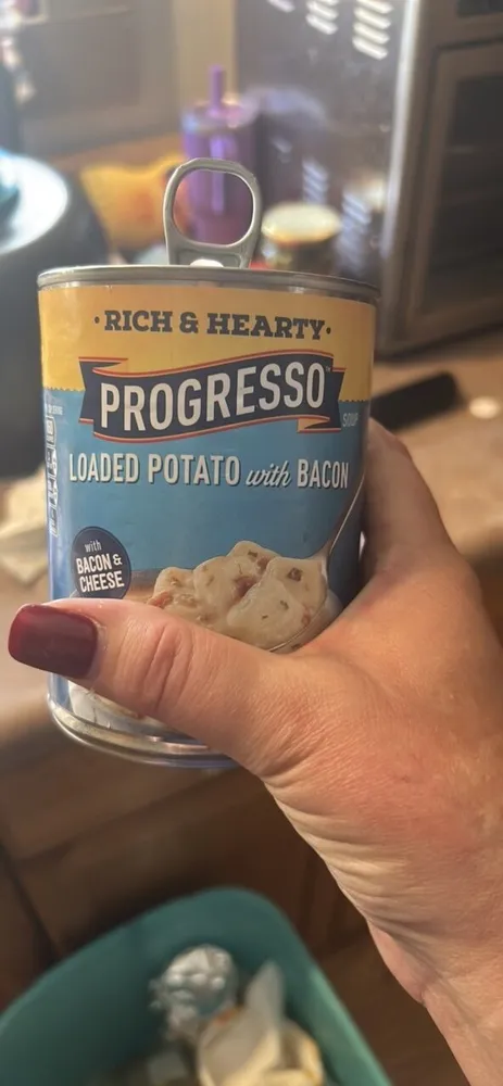 Loaded Potato with Bacon Soup