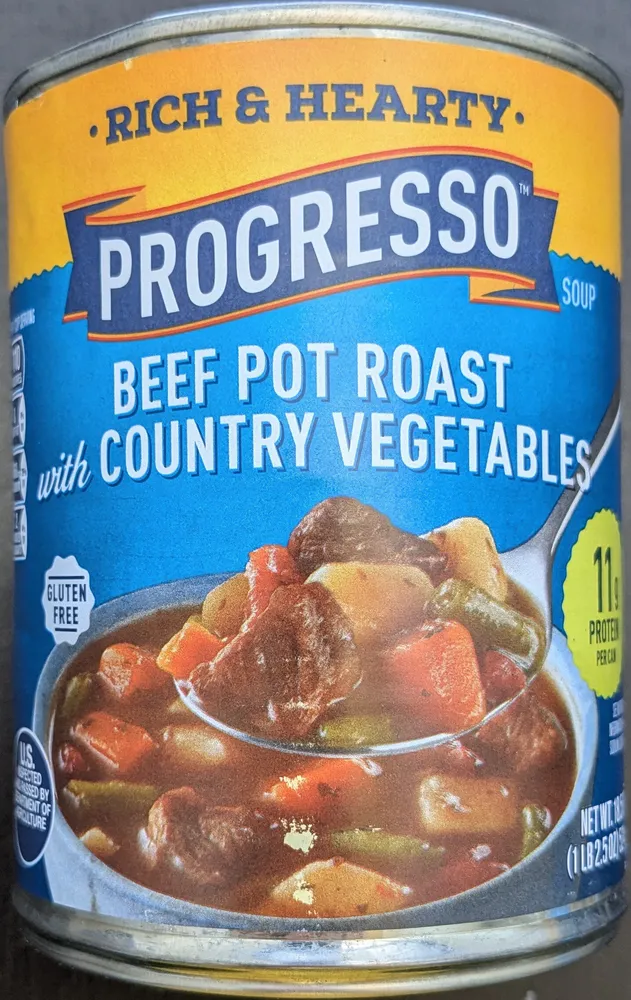 BEEF POT ROAST & COUNTRY VEGETABLES