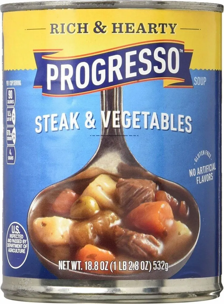 Steak & Vegetables Soup