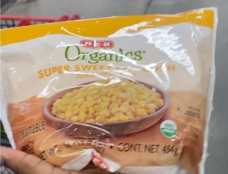 Super sweet cut corn