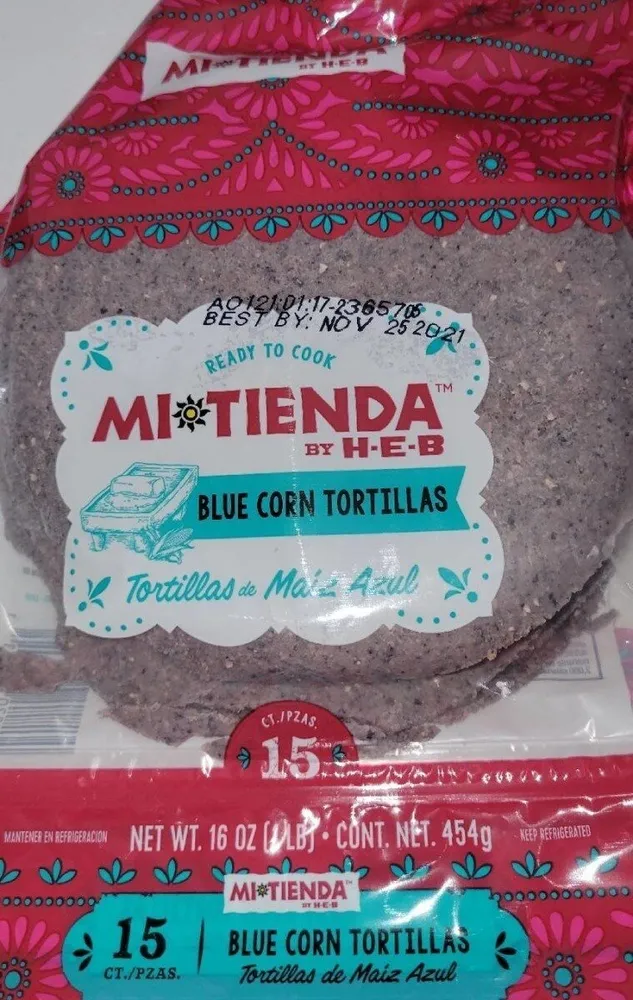 BLUE CORN TORTILLAS