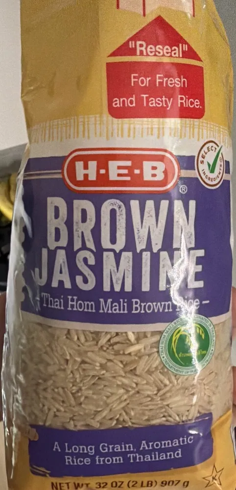 Heb brown jasmin rice
