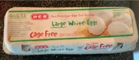 Large White Eggs
