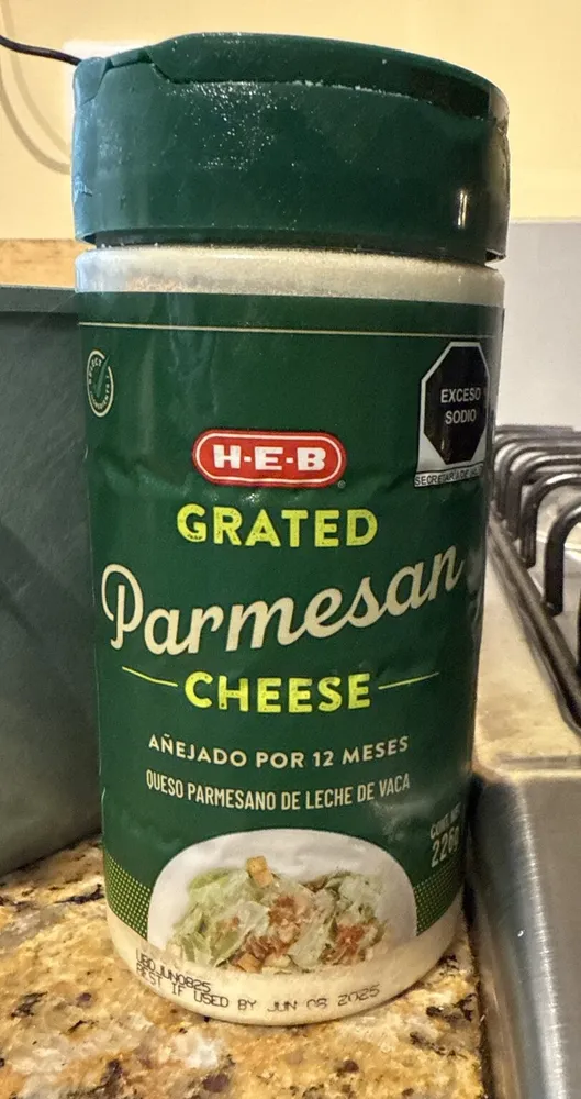 Gratis Parmesan Cheese