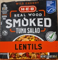 Real Wood Smoked Tuna Salad - Lentils