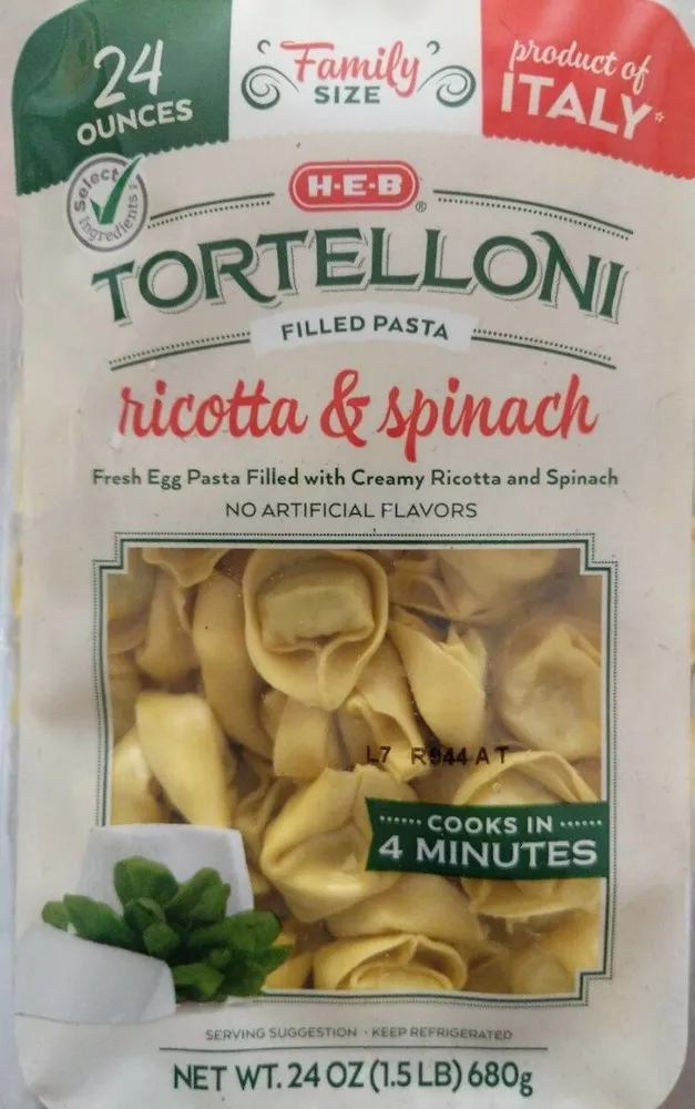Ricotta & Spinach Tortelloni
