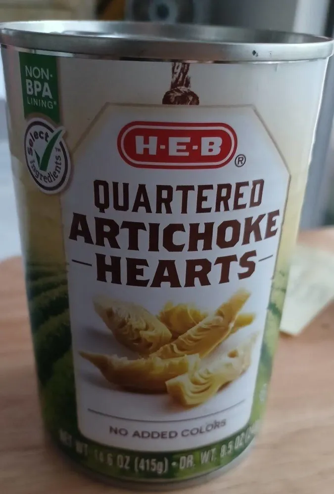 Quartered Artichoke Hearts