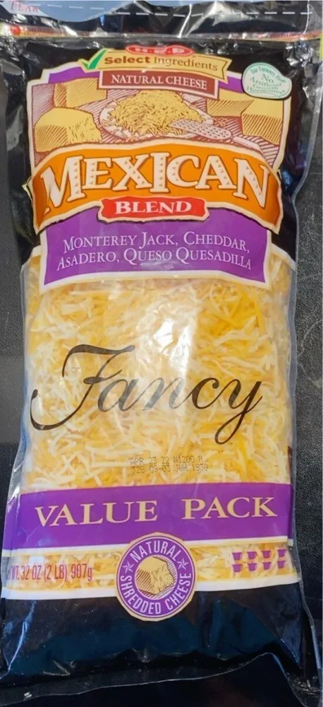 Natural Cheese Mexican Style Blend
