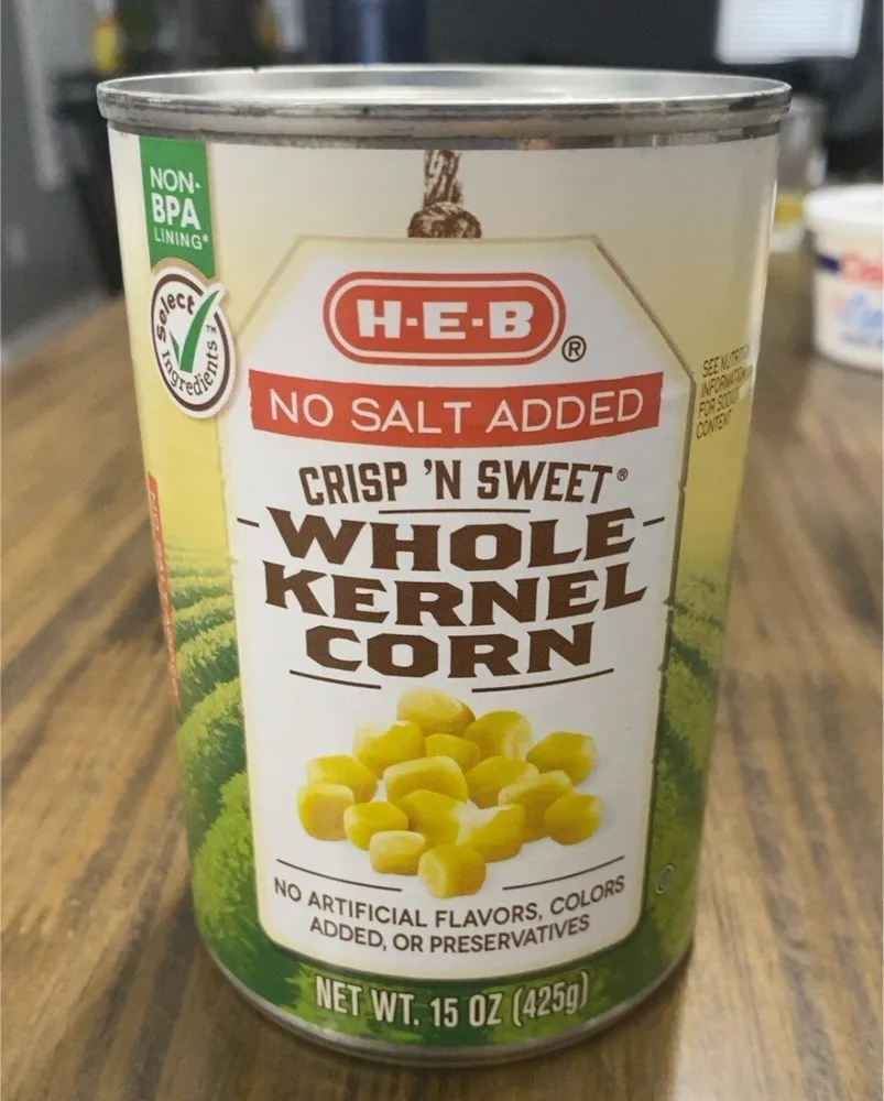 CRISP 'N SWEET WHOLE KERNEL CORN