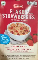 Flakes With Strawberries