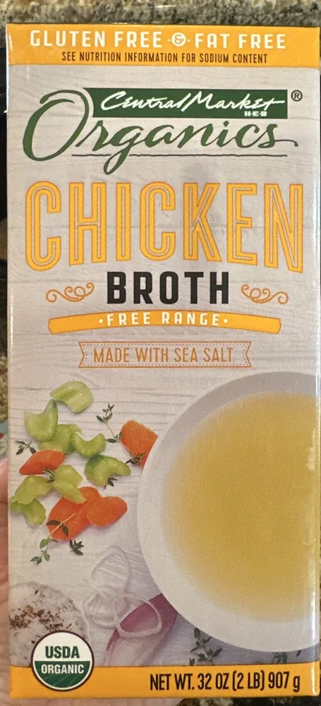 Free Range chicken broth