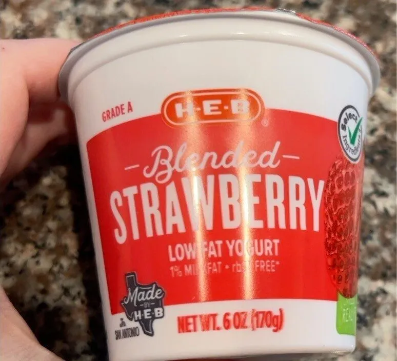 Strawberry yogurt