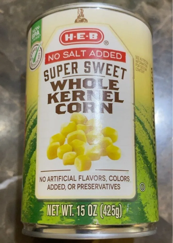 Super Sweet Whole Kernel Corn