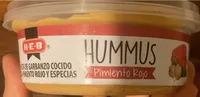 Hummus pimiento rojo