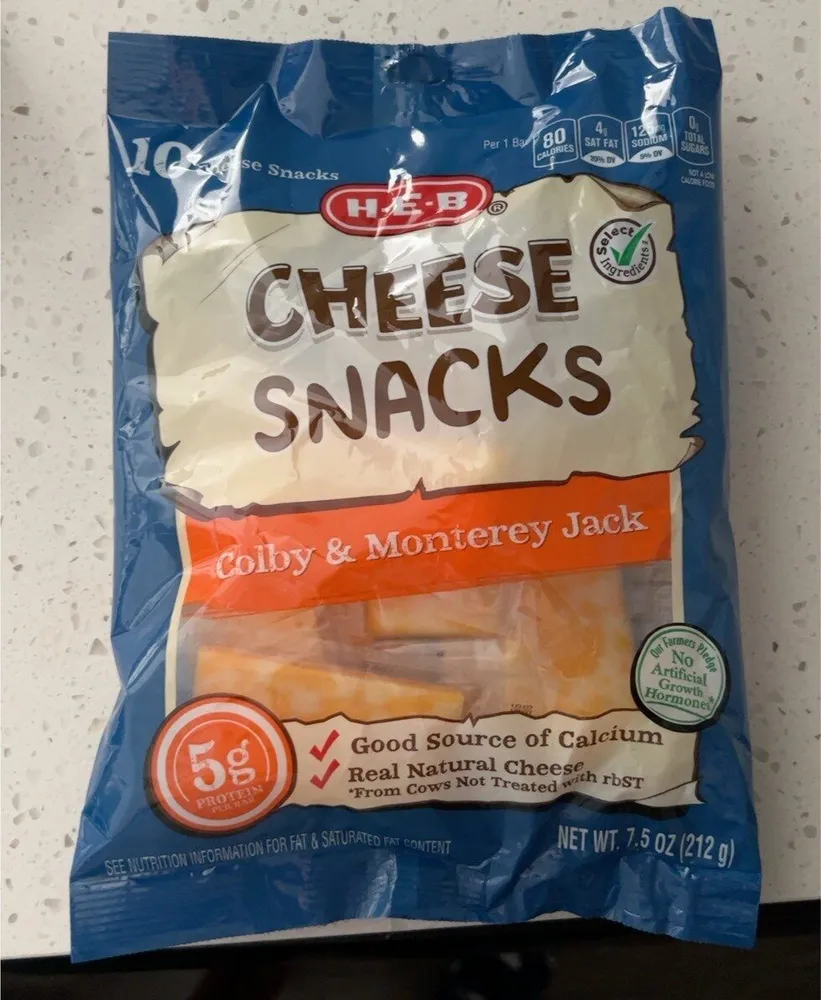 Snack Bars Colby & Monterey Jack