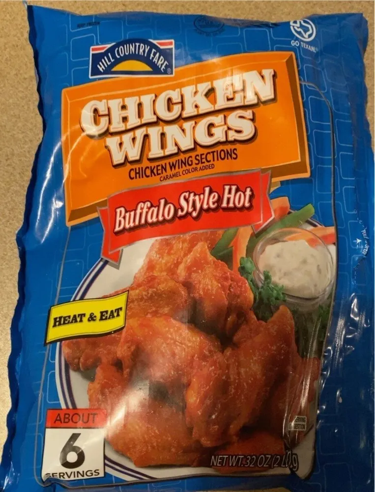CHICKEN WINGS Buffalo Style Hot