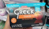 Greek Peach Nonfat Strained Yogurt