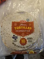 Flour tortillas homestyle