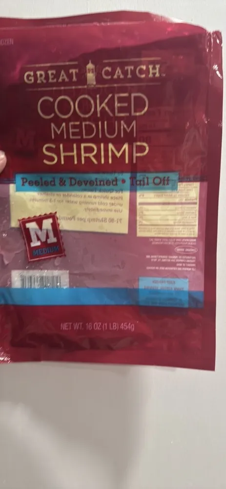 Cooked Medium Shrimp