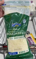 Natural Low-Moisture Part-Skim Mozzarella Shredded Cheese
