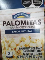 Palomitas para microondas sabor natural