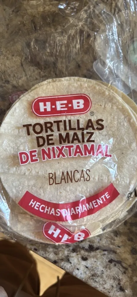Tortillas de Maíz de Nixtamal Blancas